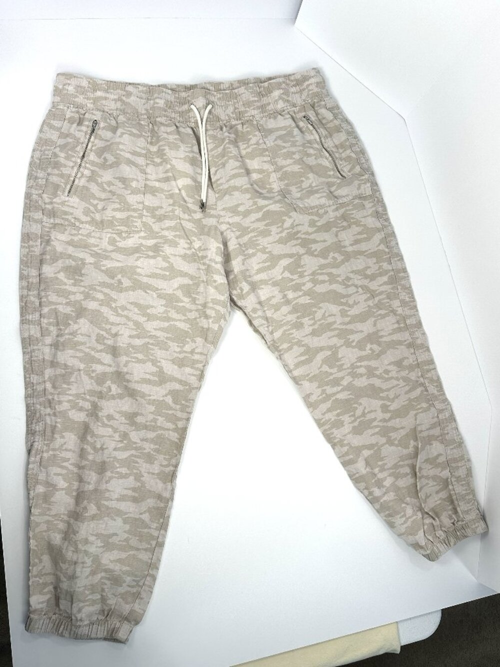 Athleta Cabo Tide Linen Jogger